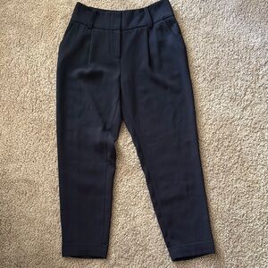 Forever New Black Ankle Cropped Pants